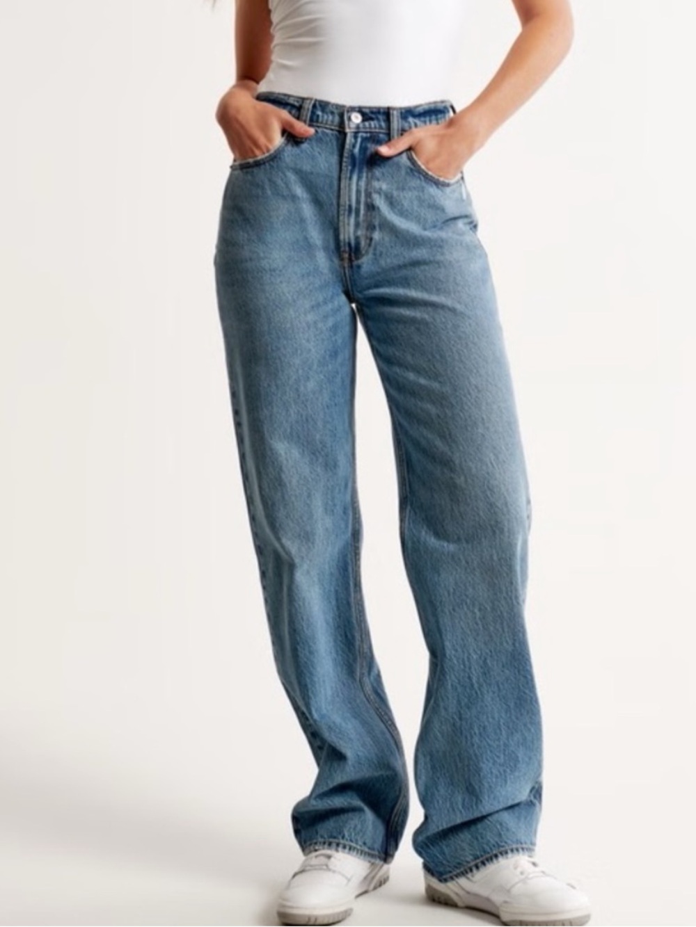 Abercrombie & Fitch High Rise Loose Jean